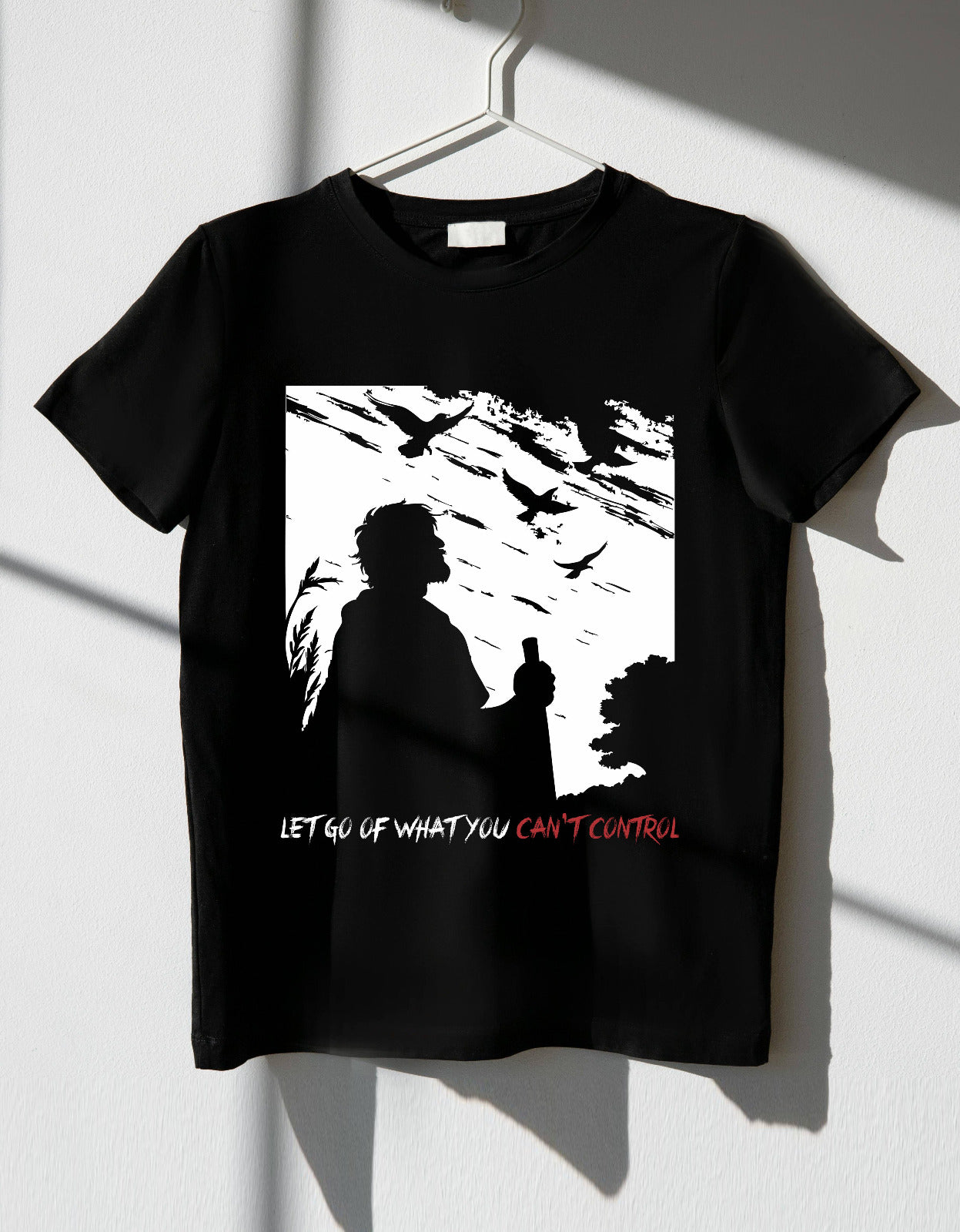 Black Round Neck- Vinland Saga Inspired T-Shirt