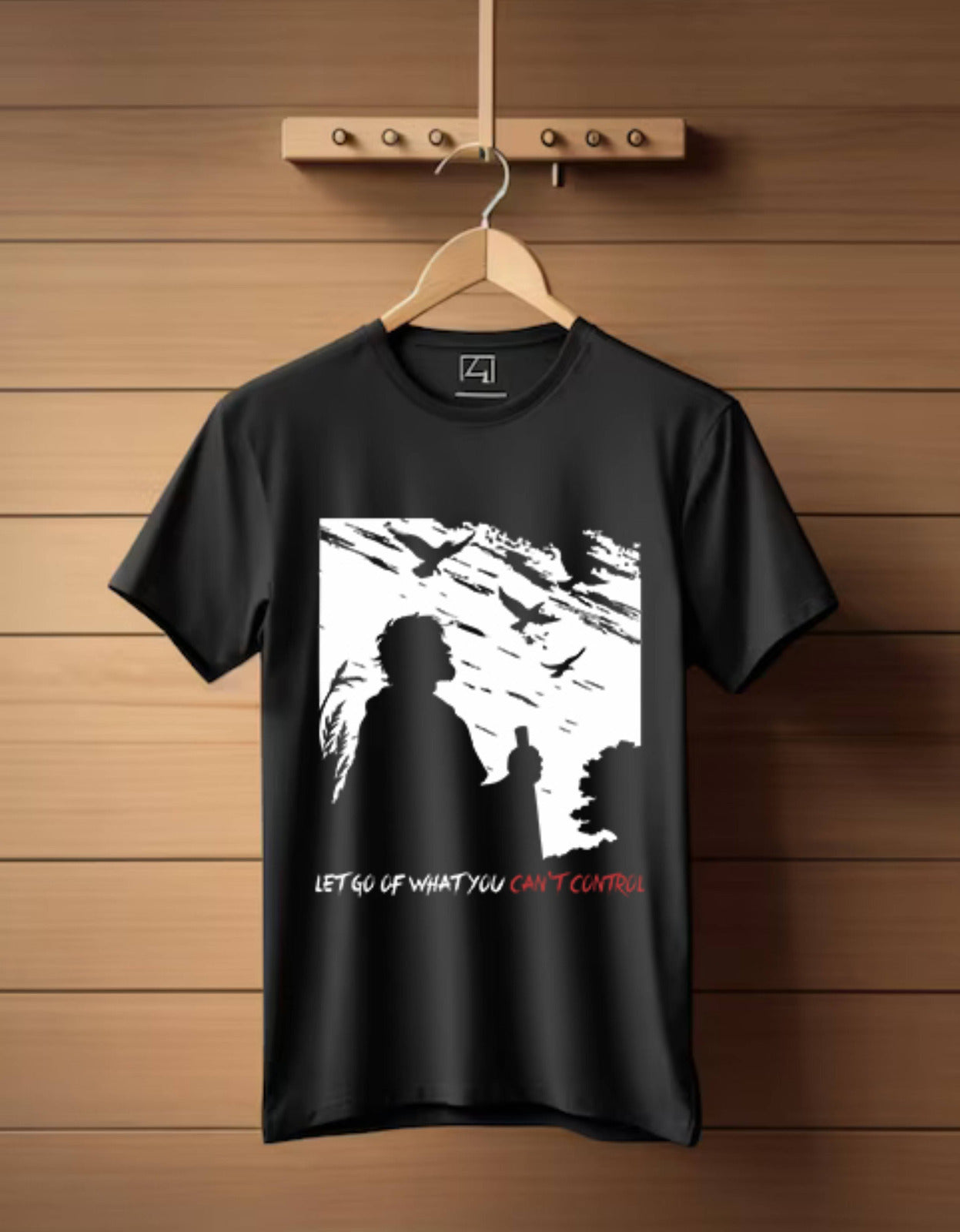Black Round Neck- Vinland Saga Inspired T-Shirt