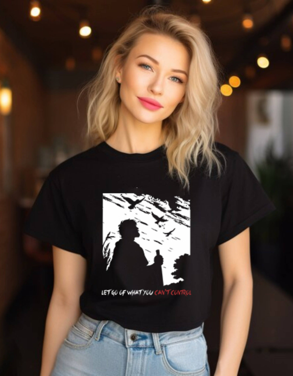 Black Round Neck- Vinland Saga Inspired T-Shirt