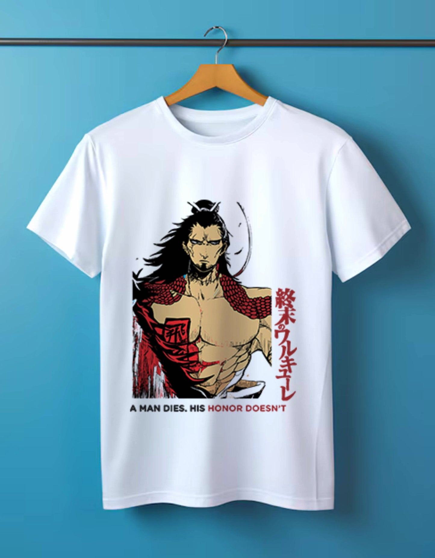 White Round Neck Lubu Inspired Tshirt